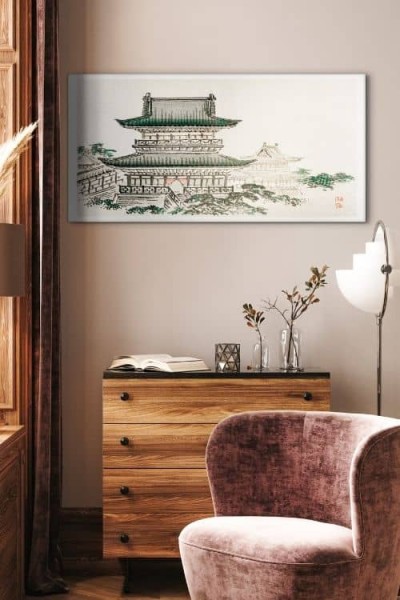 Japońskie obrazy - orientalne motywy w nowoczesnej aranżacji wnętrz